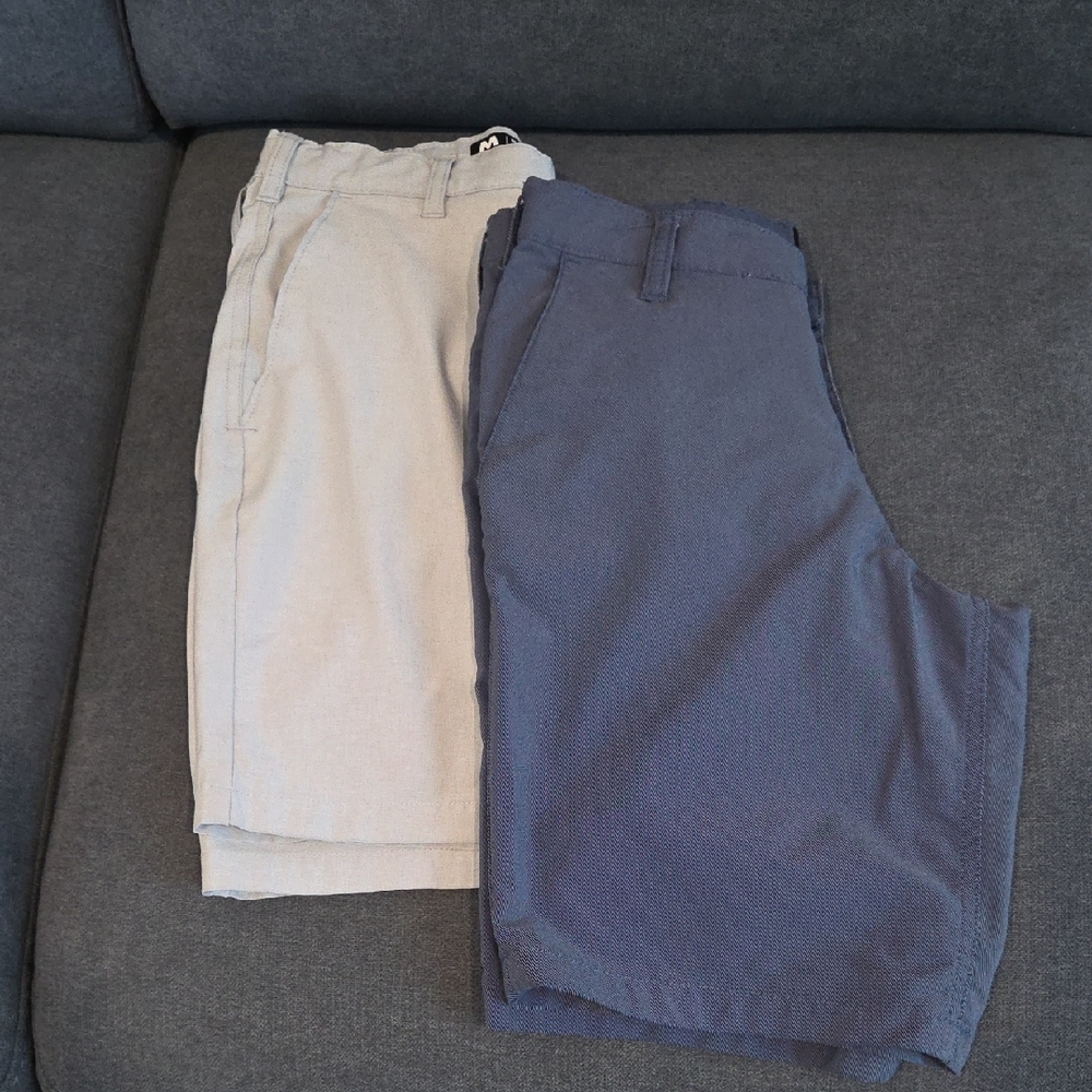 Hurley Kids Navy and Beige Shorts